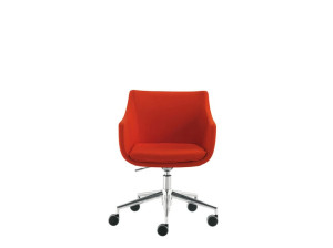 Стул с колесами для залов ожидания