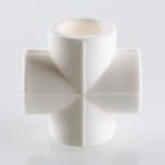 VTp.741.0.025 Фитинг полипропиленовый – крестовина Valtec 25 мм  - Вид №4