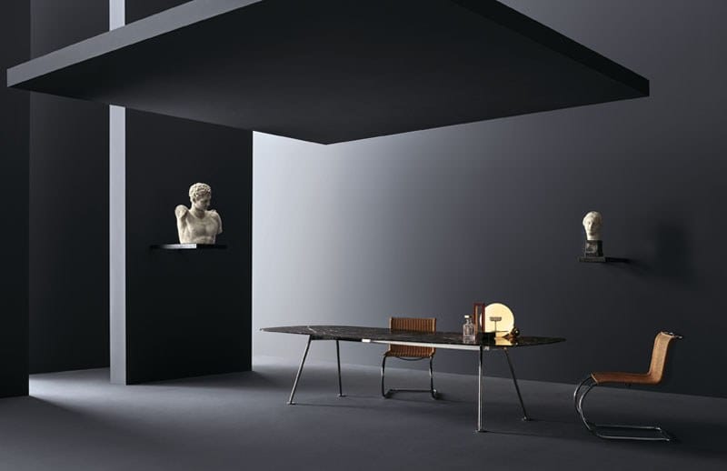 Прямоугольный стол для встреч из натурального камня Knoll Grasshopper ARCH-00053207 - Вид №4