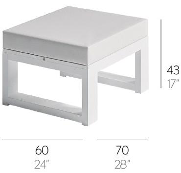 GANDIABLASCO Садовый пуф Na xemena sun-id-1421025 - Вид №2