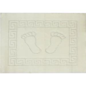 Коврик для ванной комнаты Foot 50x70 см цвет белый