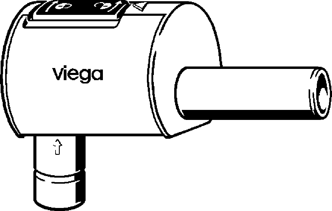 Viega Обратный канализационный клапан Sperrfix 4995.2 (607142) 607 142 - Вид №1
