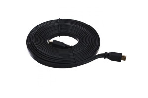 16170976 Плоский кабель HDMI 19M/M 1.4V 5m CG200F-5M TV-COM