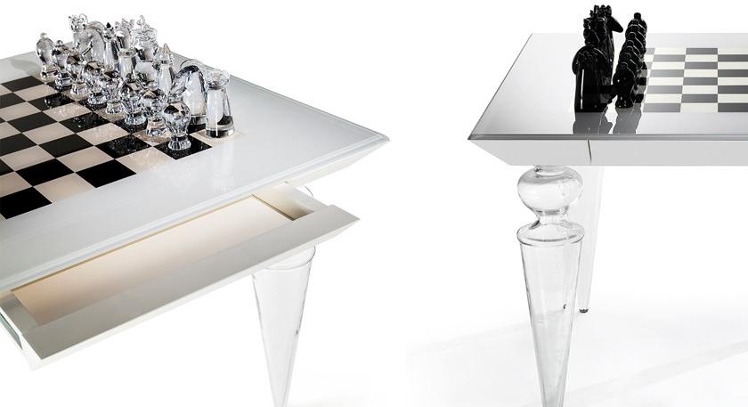 Reflex Шахматный стол из муранского стекла Leisure sun-id-1370342 - Вид №1