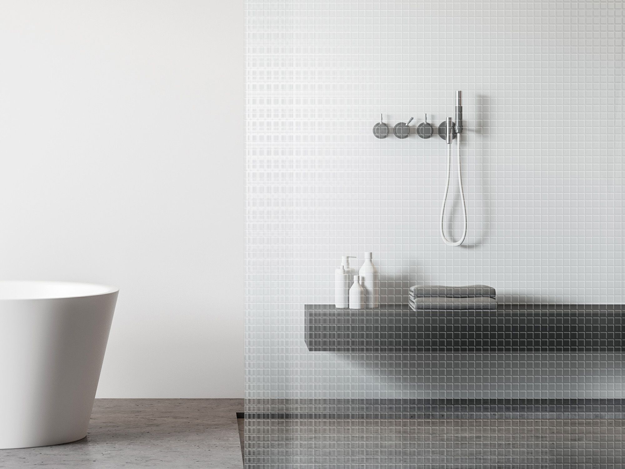 Прозрачное стекло, выгравированное с одной стороны, с текстурой Madras® Madras® Texturizati ARCH-00131895 - Вид №3