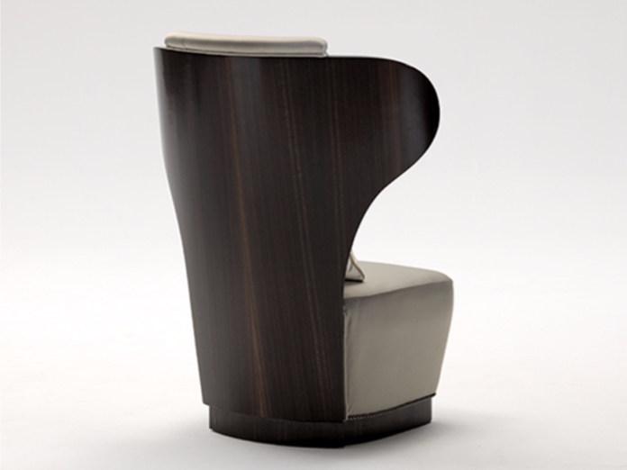 Rozzoni Стеганое кресло с подголовником, обитое тканью Milano Mi-194 - Вид №1