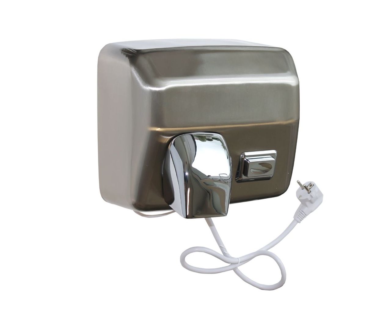 EIM203 Сушилка для рук STARFLOW PLUS с кнопкой, матовая сталь Merida 