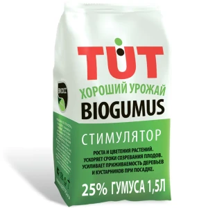 89356922 Удобрение TUT Биогумус Экосс-25 универсальное гранулы 1.5 л STLM-1420590