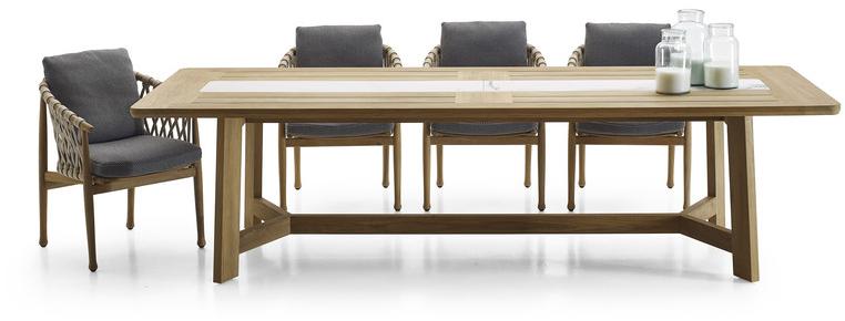 B&B Italia Outdoor Садовый стул с подлокотниками Ginestra sun-id-1408014 - Вид №2