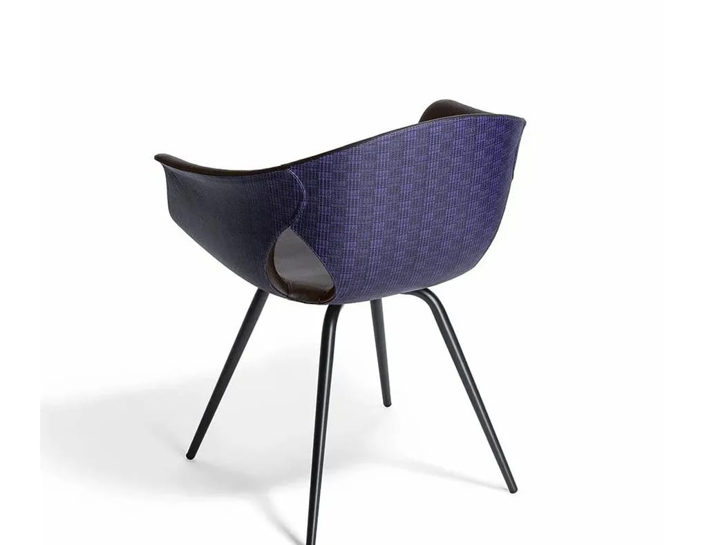 Кожаный стул с подлокотниками Poltrona Frau коллекция-диваны и кресла ARCH-00081821 - Вид №2