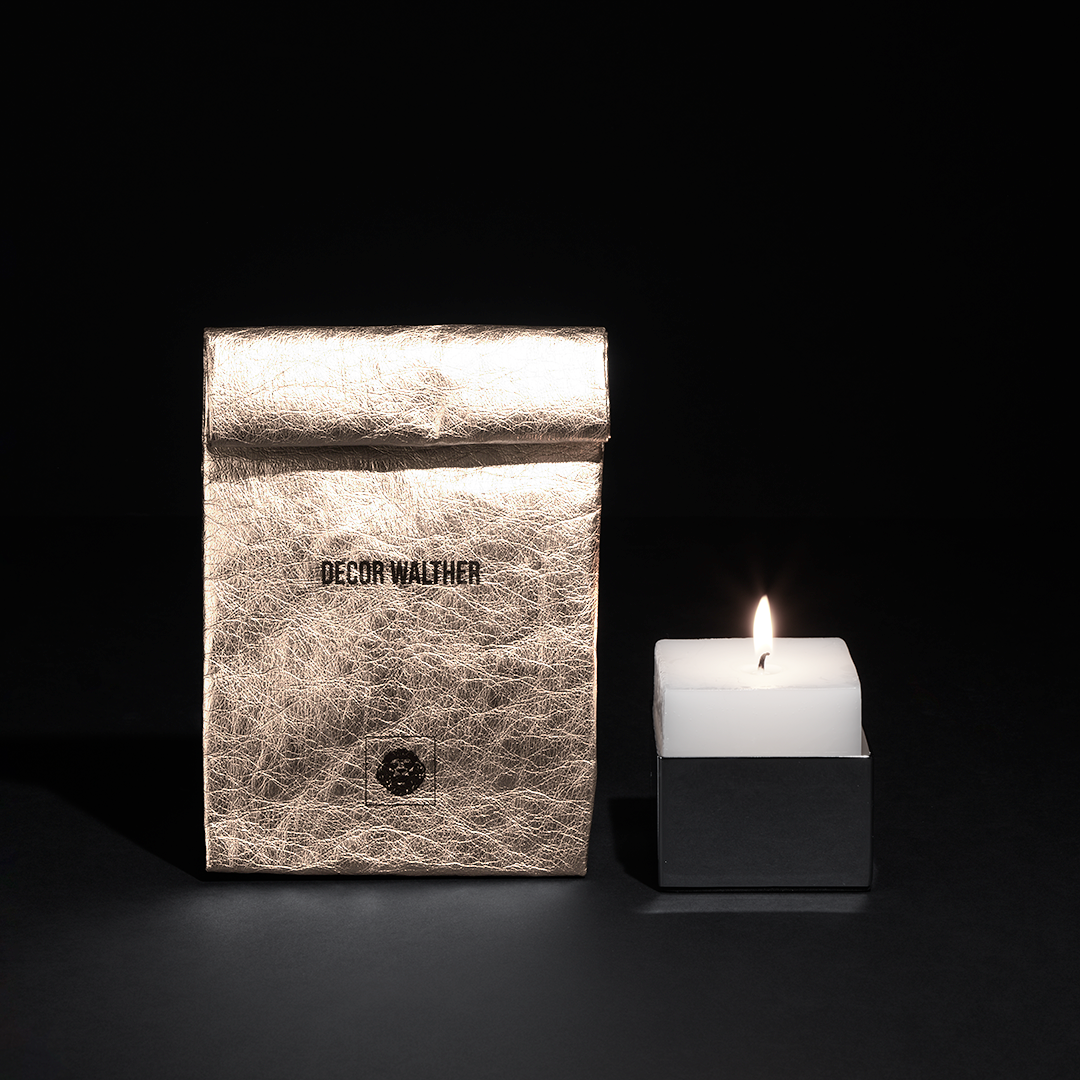 0936052 Ароматическая свеча с подсвечником в подарочном пакете DK DECOR WALTHER SENSES 