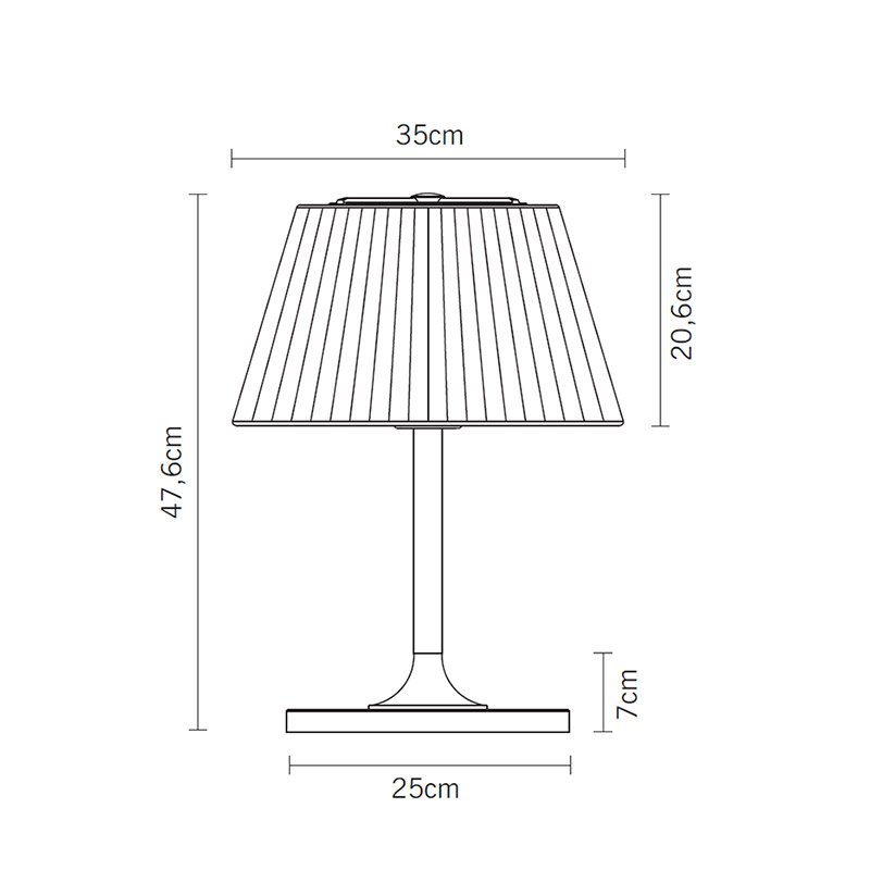 Настольная лампа D87B0315 от Fabbian FABBIAN КЛАССИЧЕСКИЕ 244462 Хром  - Вид №2