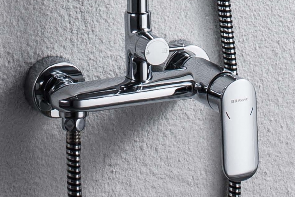 Душевая колонна со смесителем для душа OPAL R OPAL F9125183CP-A2-RUS bravat - Вид №3