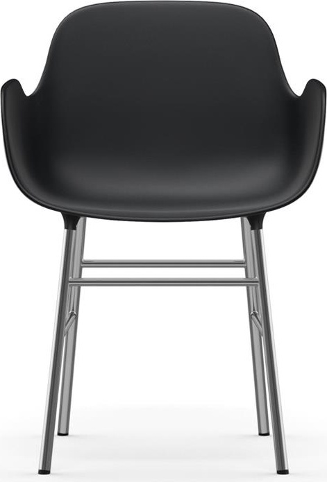 603152 Кресло Chrome Black Normann Copenhagen Form - Вид №1