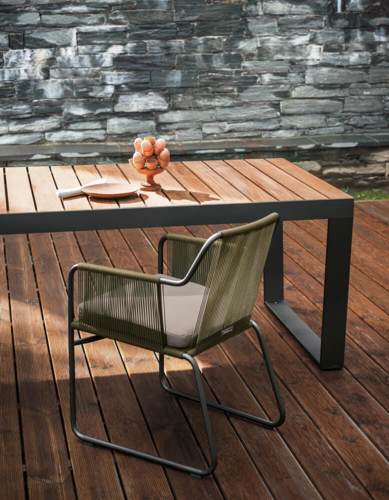 Выдвижной прямоугольный садовый стол RODA ARCH-00032958 - Вид №3