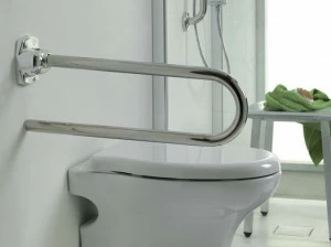 INDA® Поручень складной U-образной формы для унитаза Help Ah3h2a