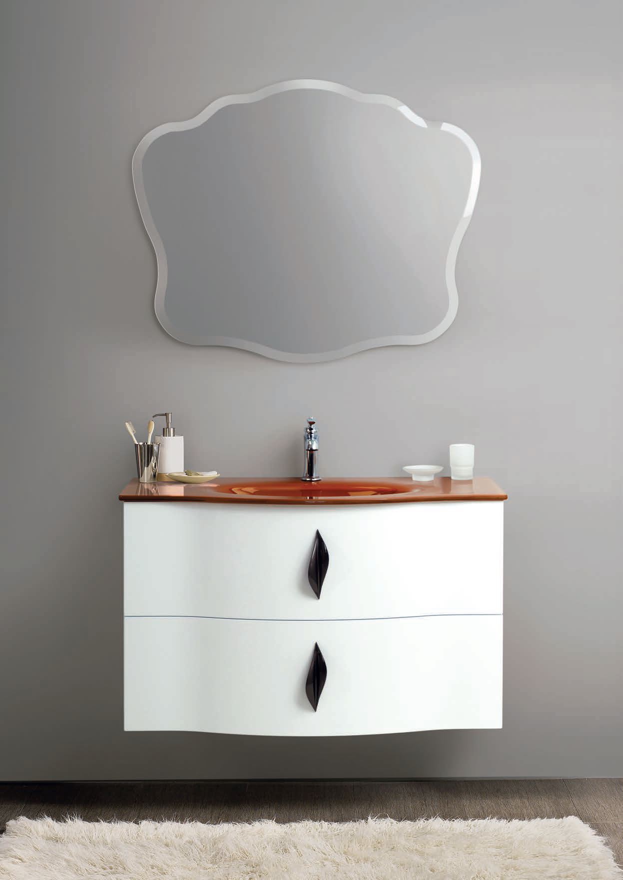 Мебель для ванной CEZARES PETALO-900-2C-SO-BL-P  - Вид №1