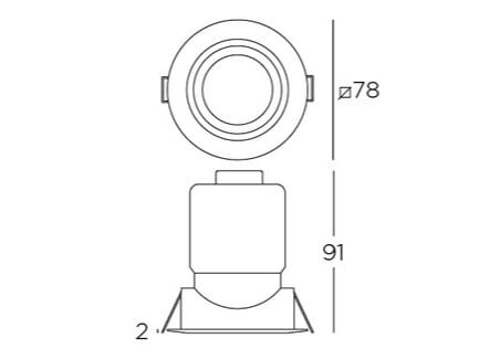 Алюминиевый регулируемый светодиодный прожектор LedsC4 Play ARCH-00152216 - Вид №2