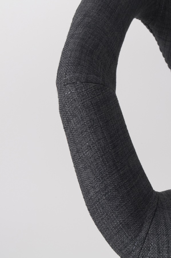 Кресло Flexback темно-серое с черным основанием Zuiver 1200098 - Вид №9