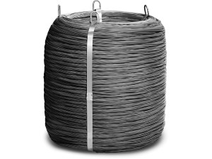 Мотки черной обожженной проволоки для строительства