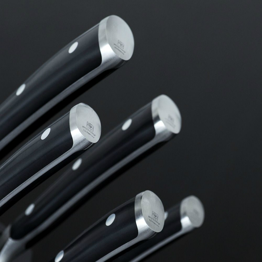 Набор кухонных ножей Classic Ikon на деревянной подставке, 9 шт WUESTHOF W9873 - Вид №13