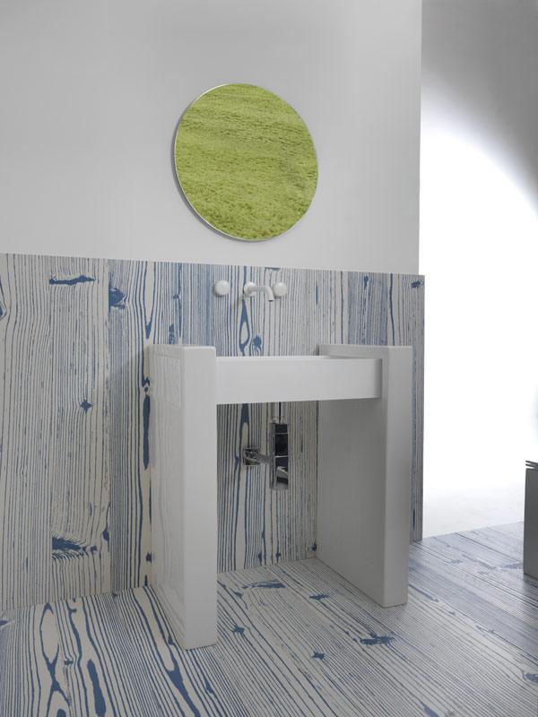 BXLACOL60BW2 Напольная раковина стоящая GSG CERAMIC BOX - Вид №1