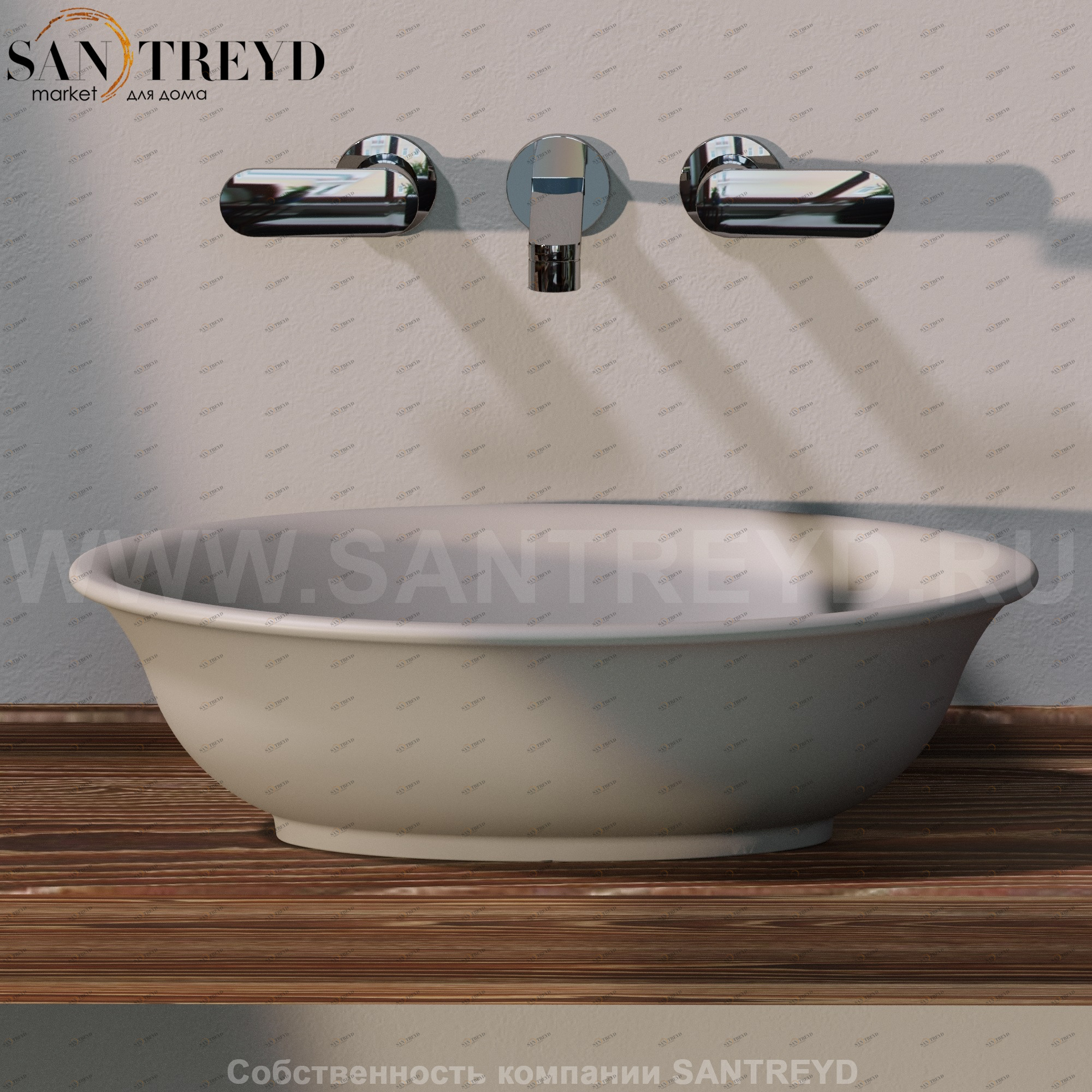 BL56L1019 Накладная раковина на столешницу  овальная Ceramica Flaminia Boll