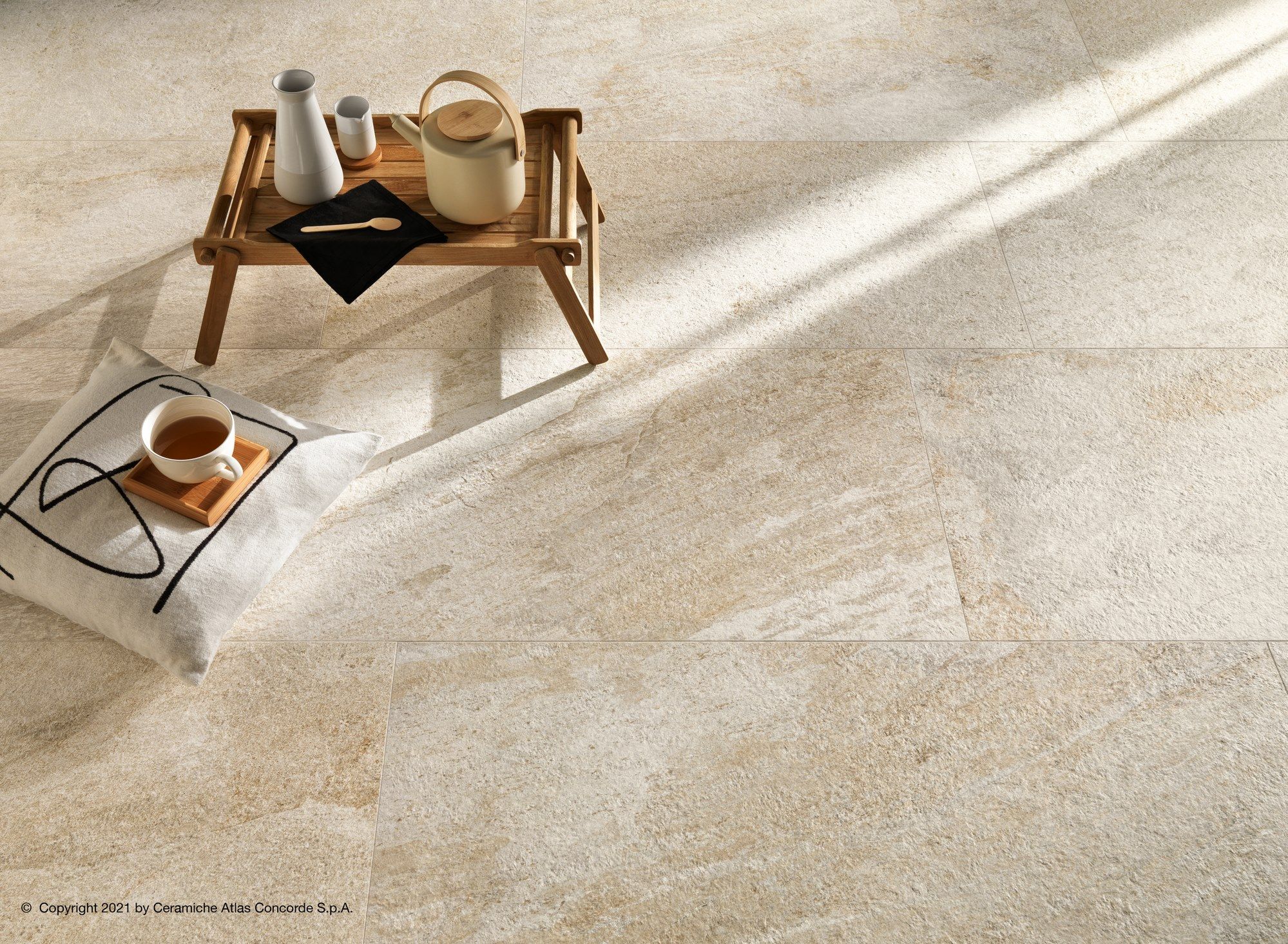 Пол / облицовка керамогранита с эффектом камня Atlas Concorde Norde ARCH-00026085 - Вид №49