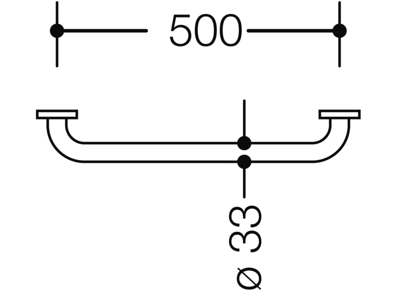 805.36.120 ручка для захвата HEWI Serie 805 Classic  - Вид №5