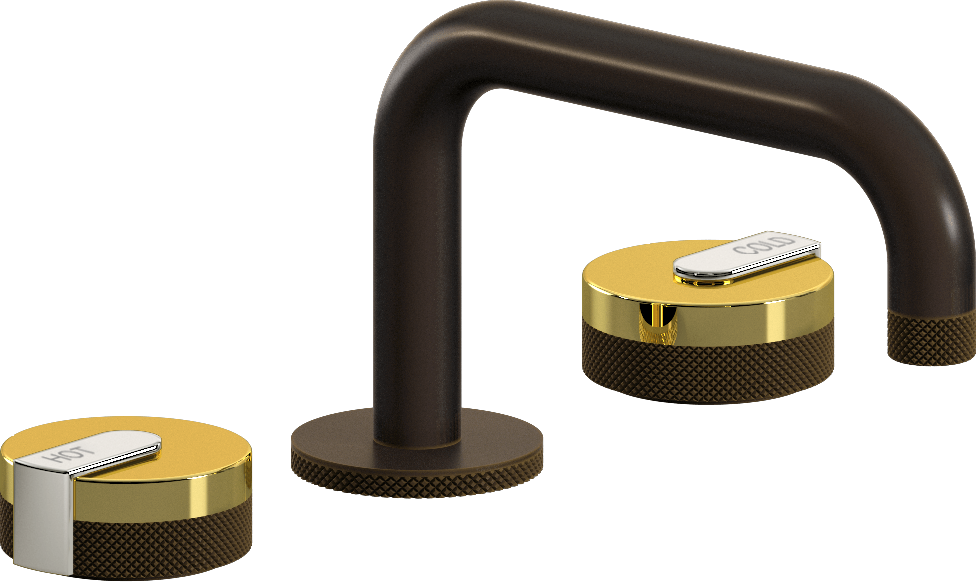 E-11510-R1AU-L1PC-OB Смеситель для умывальника на 3 отвертия GRAFF MOD+