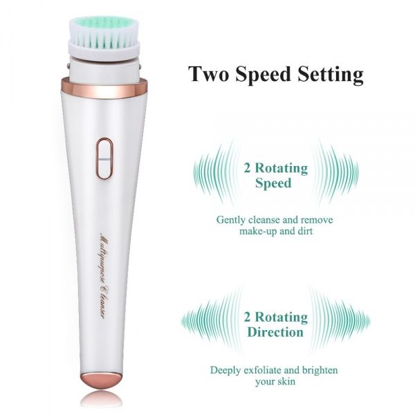 37409 Массажная щетка для очистки лица с подогревом Exfoliante Beauty Star  - Вид №3