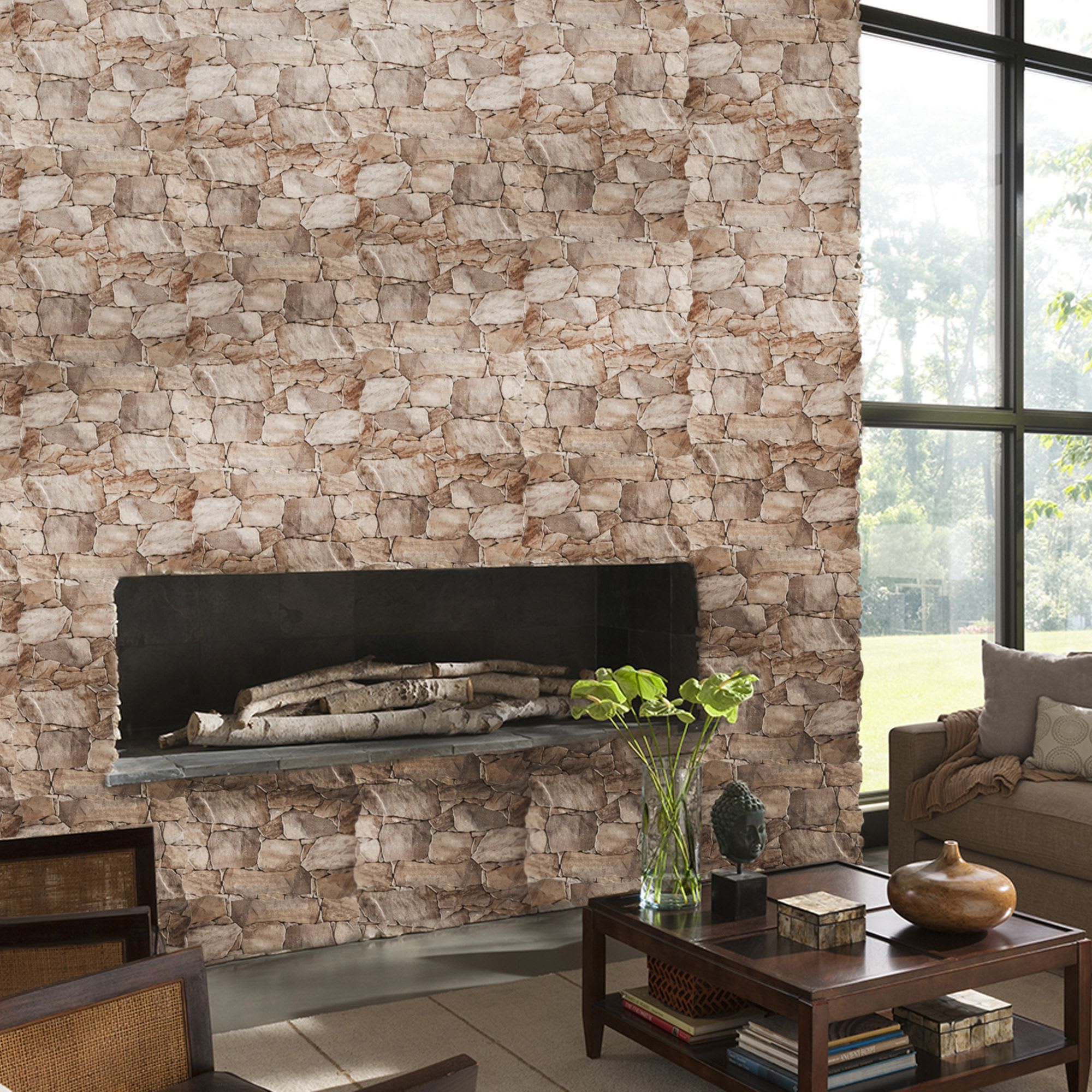 15095292 Керамогранит «» 32х48 см 1.25 м2 цвет коричневый Camelot Santreyd - Вид №3