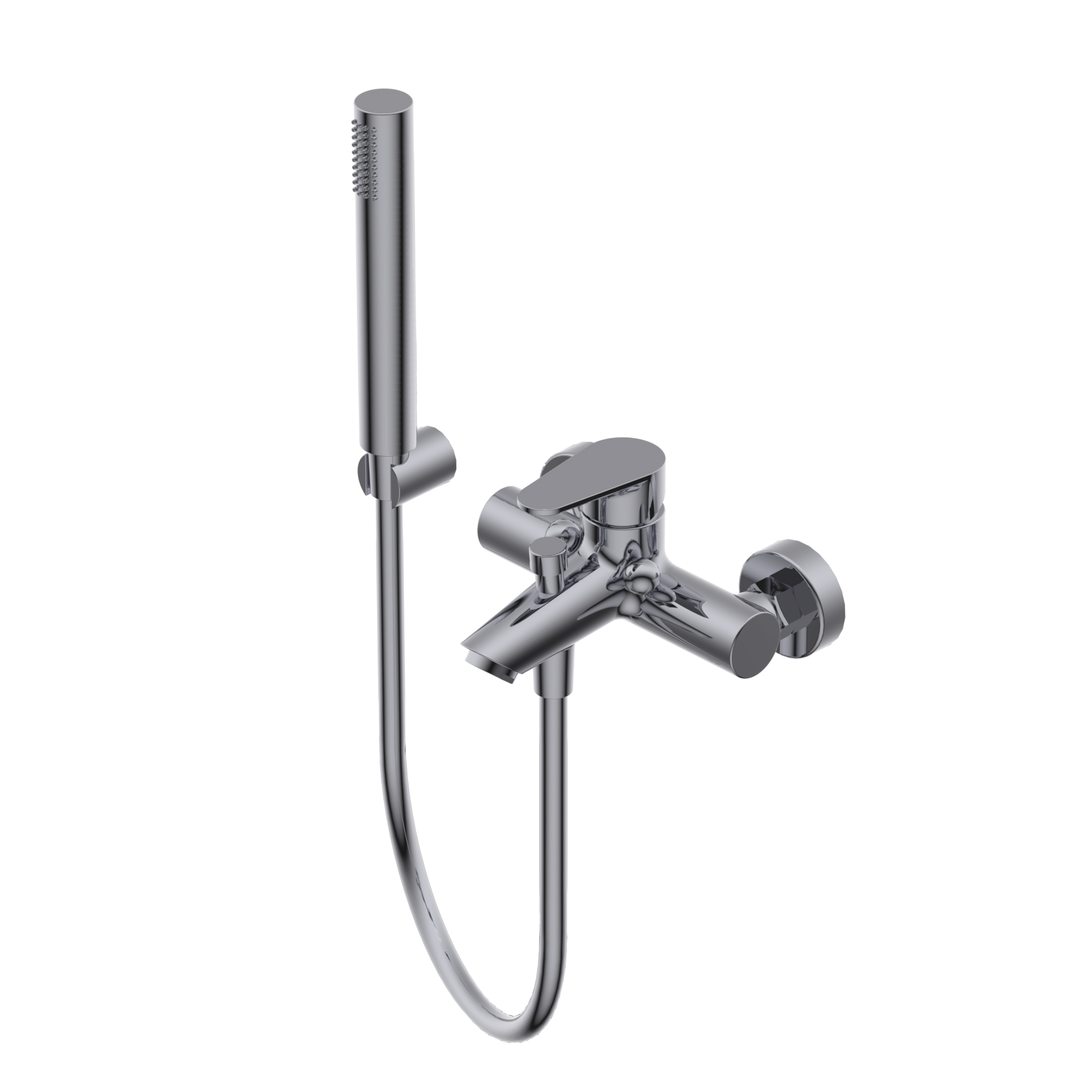 PR38EH201 Смеситель для ванны, однорычажный, внешний Ritmonio Tip