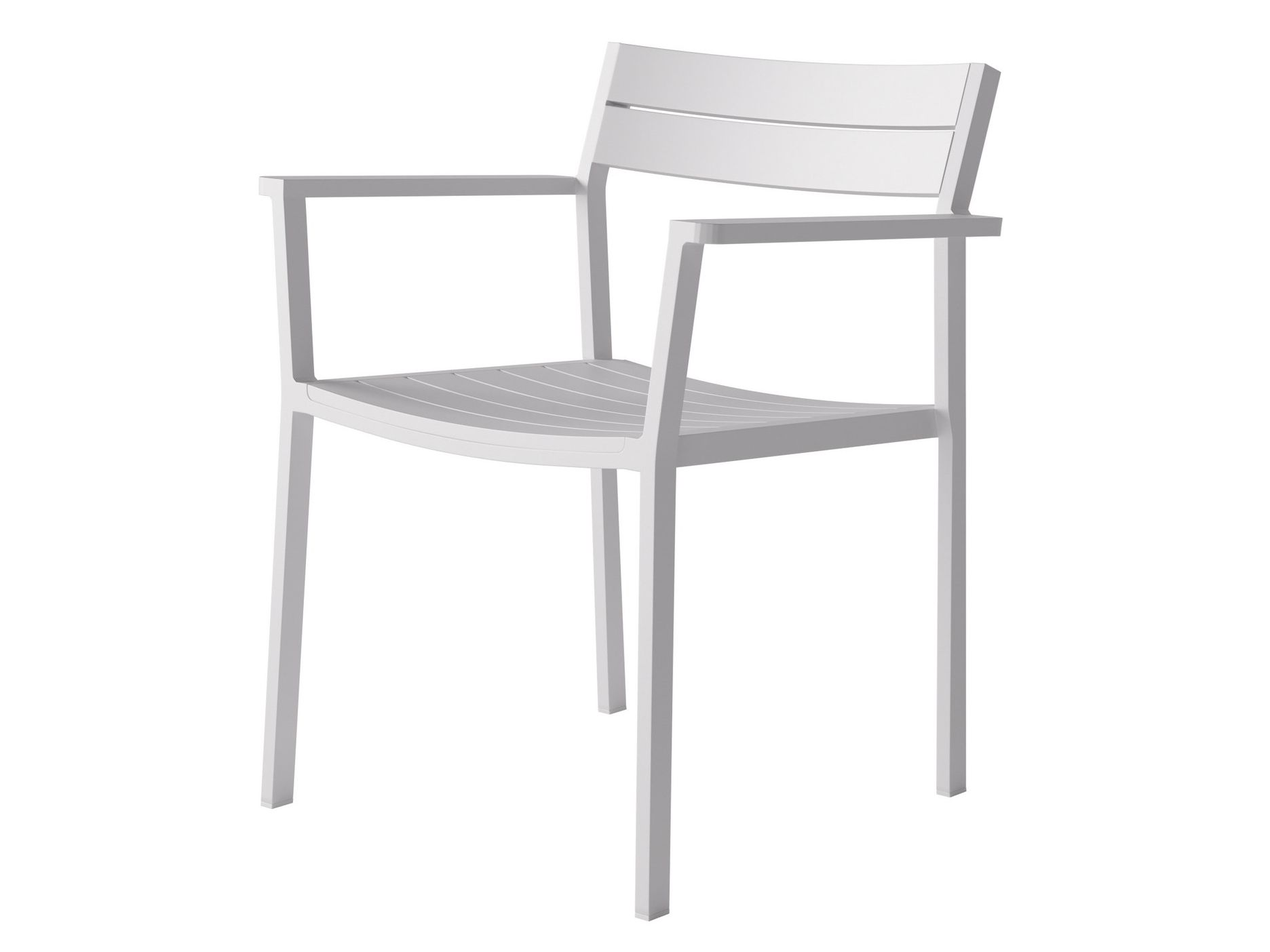 Алюминиевый стул для сада с открытой спинкой Case Eos ARCH-00054326 - Вид №6