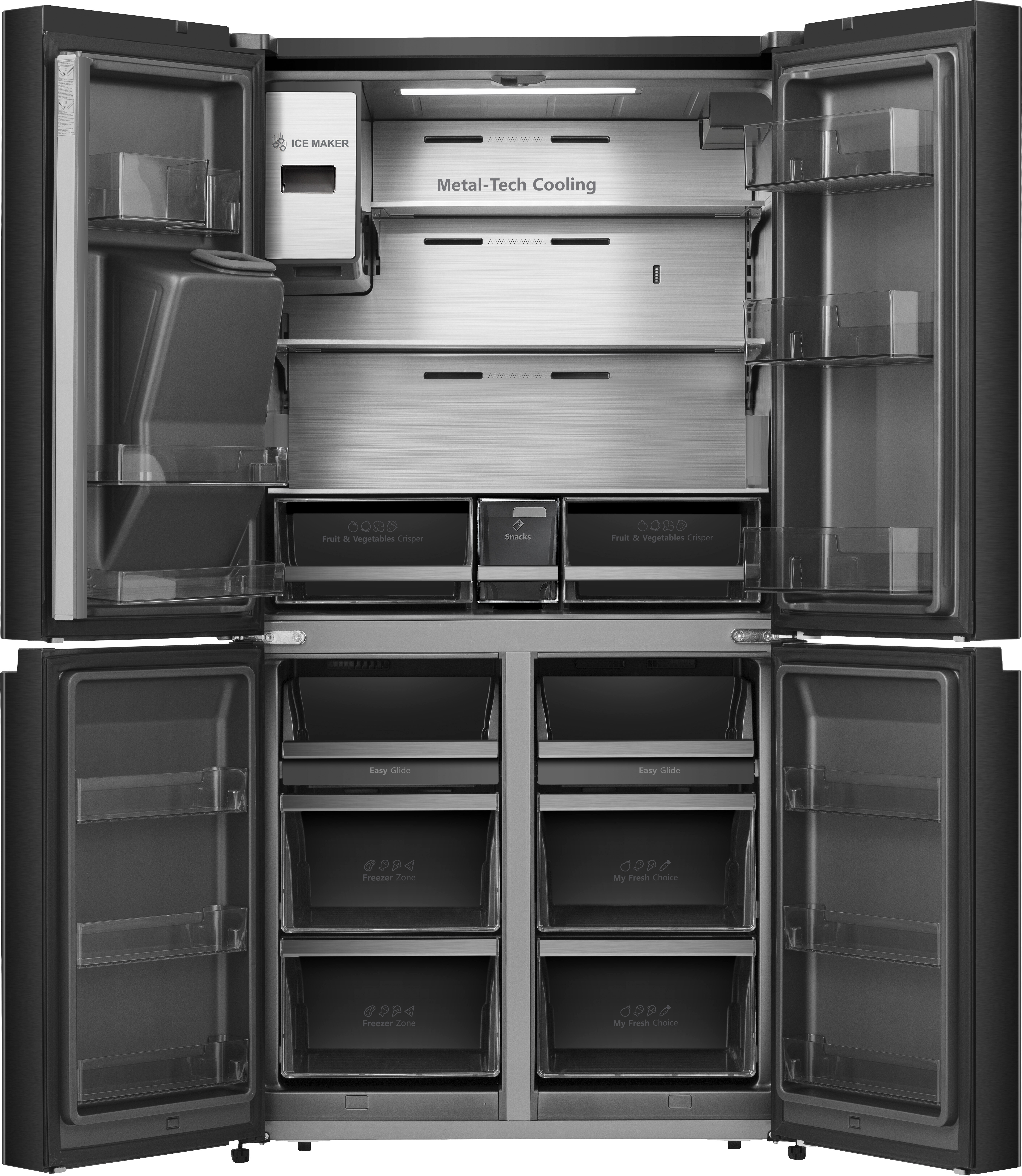 5462648 Холодильник многодверный   Hisense RQ760N4IF1 черный STDN-0147981 - Вид №1