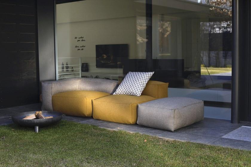 GART 3-х местный модульный садовый диван из ткани Mediterraneo sun-id-1509500 - Вид №2