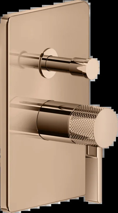 Смеситель для душа 58079 030 Gessi Inciso МЕДЬ PVD