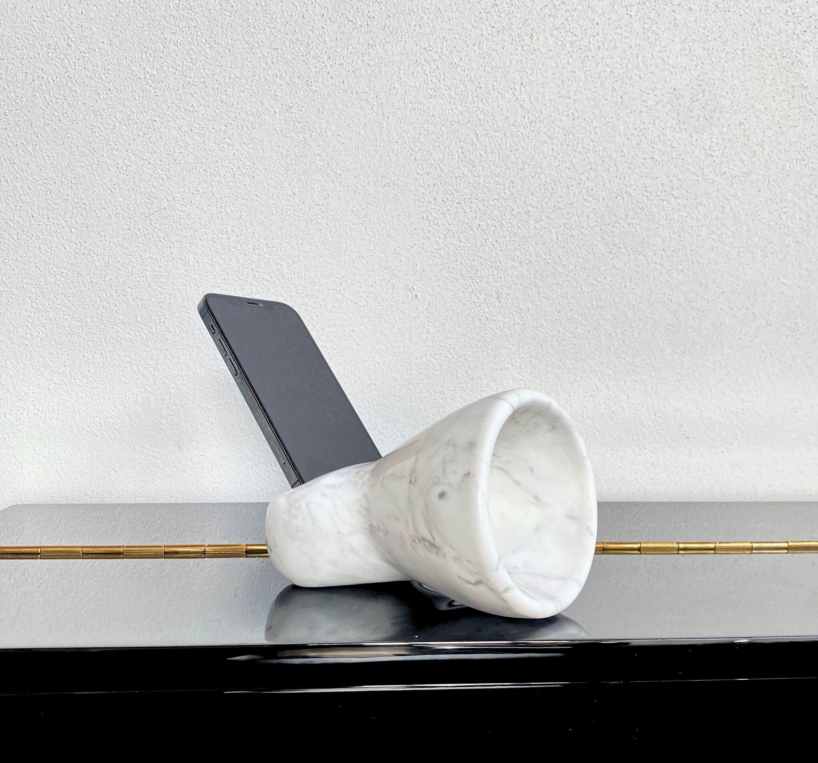 Calacatta Gold мраморный акустический диффузор Pistore Marmi Brass ARCH-00101916 - Вид №1