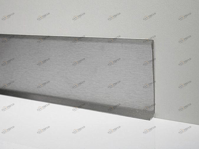 PROFILPAS Плинтус из нержавеющей стали Metal line sun-id-1419600