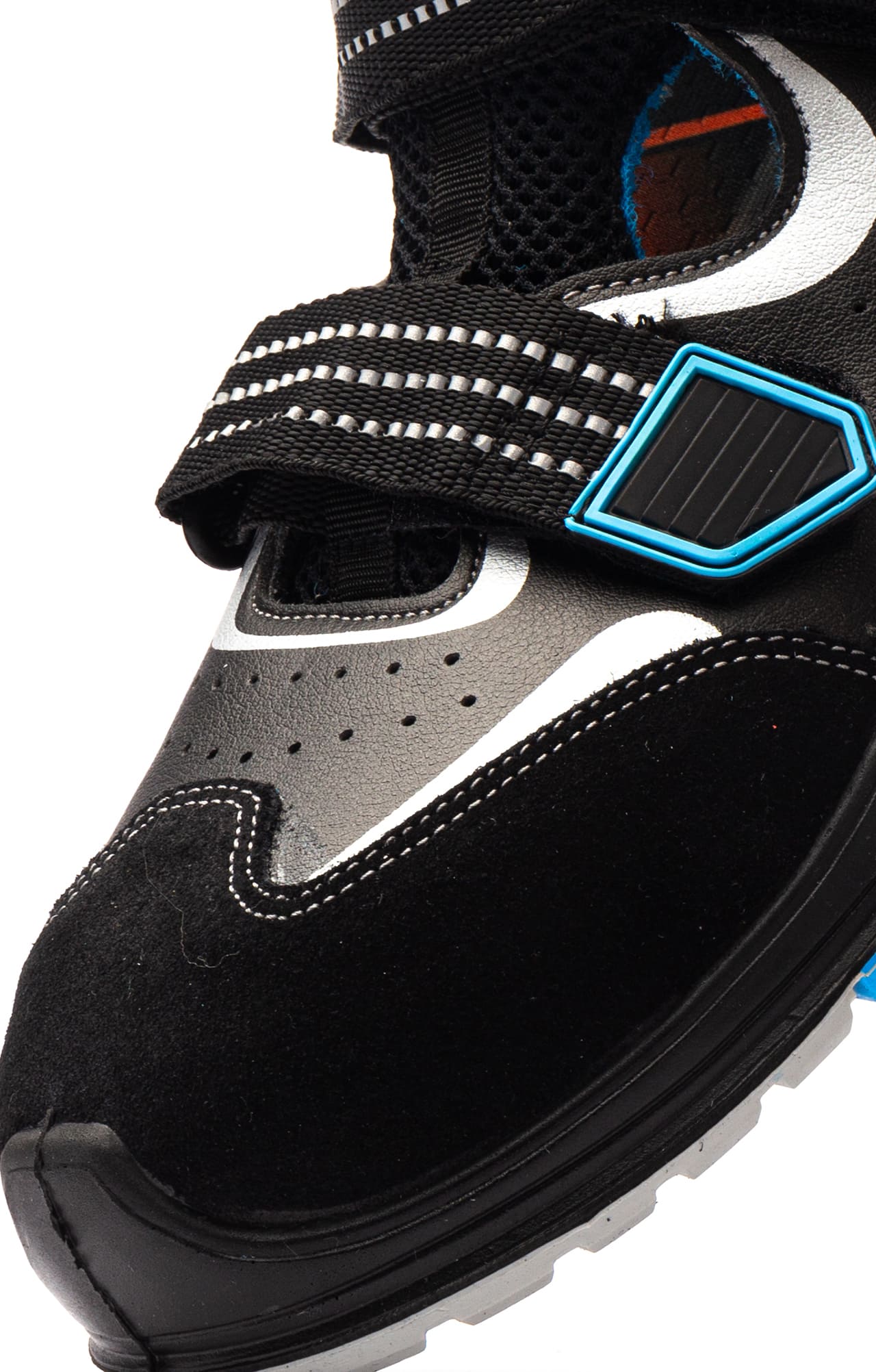 5031735 Полуботинки ПЕЦЦОЛЬ ФОРМУЛА 3 с перфорацией c композитным подноском и проколозащитной прокладкой черно-синие  Летняя обувь размер 44 Спецодежда  - Вид №5