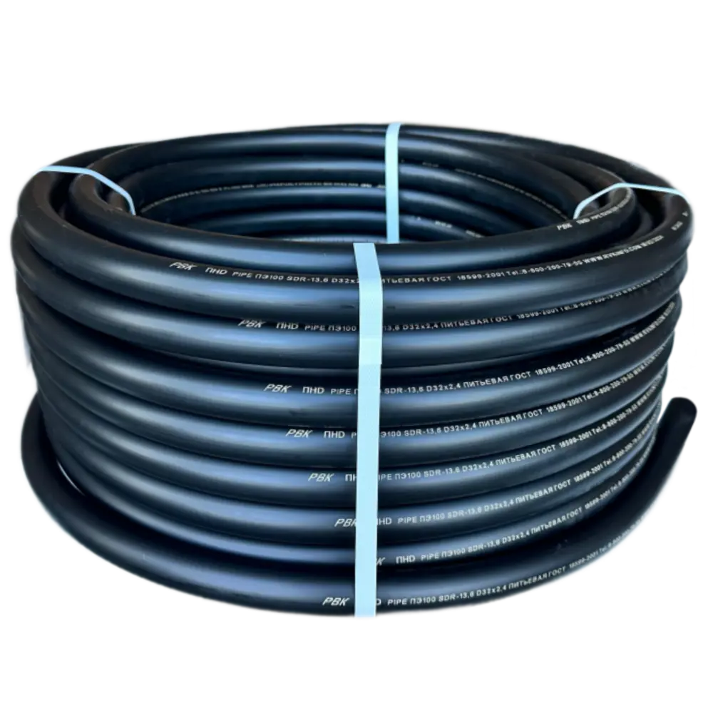 Труба ПНД РВК PE 100 32x2.4 PN8 бухта 100 м STLM-2053413