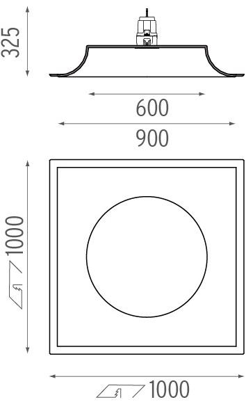 Flos Встраиваемый настенный светильник с прямым светом Soft collection - in sun-id-1382812 - Вид №3