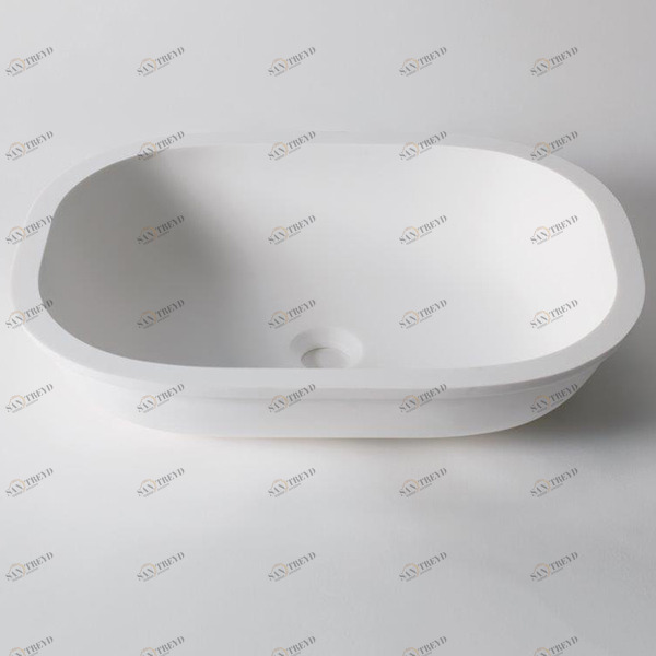 S510900003 Накладная раковина под столешницу  овальная SYSTEMPOOL 