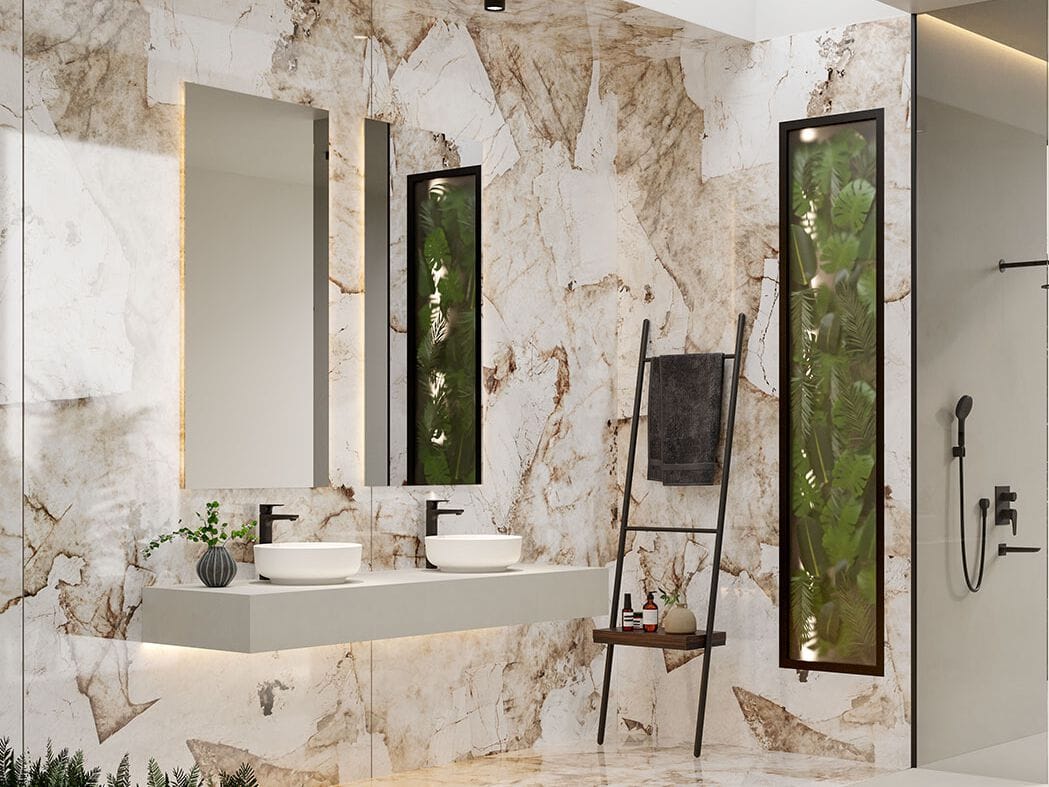 Пол / керамогранит с мраморным эффектом Kaleseramik плиты ARCH-00066037