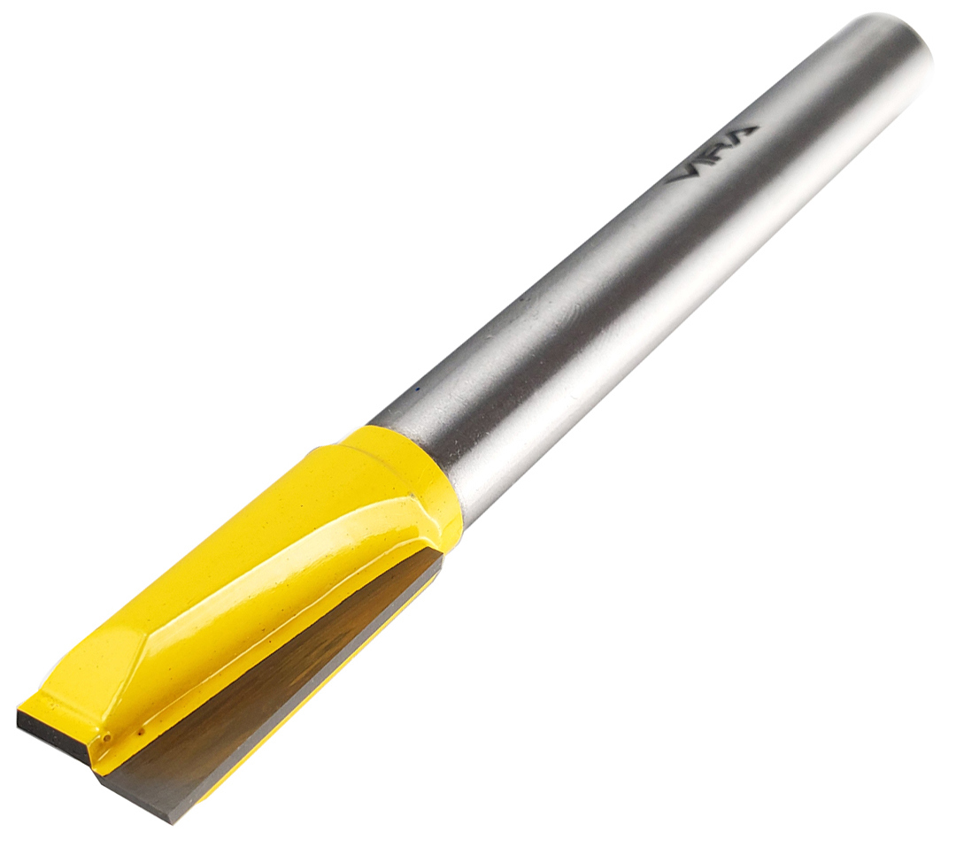 Фреза пазовая прямая VIRA 12×51 мм для точного фрезерования древесины 83661227 STLM-0043155