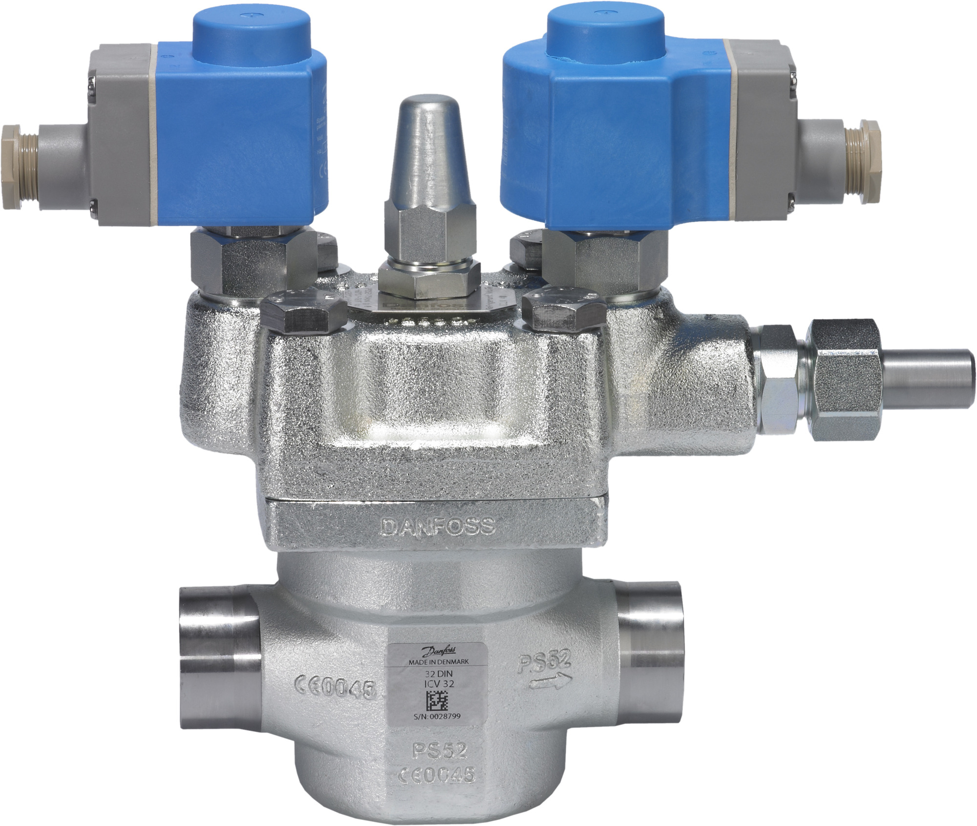 Danfoss ICLX — двухступенчатые клапаны ICLX 50 (D 50) Клапан соленоидный 027H5040  - Вид №1