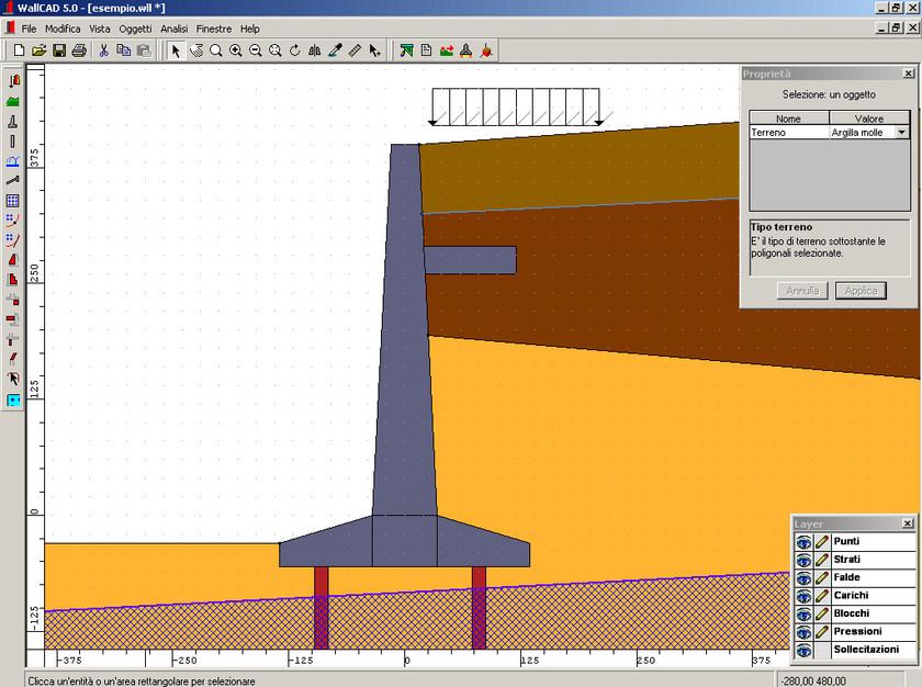 Concrete Расчет подпорной стенки sun-id-1491931 - Вид №1