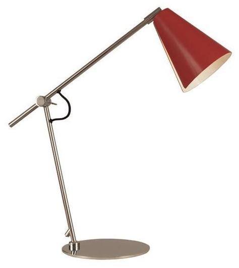 Aromas del Campo Регулируемая металлическая настольная лампа Lua S1147  - Вид №1