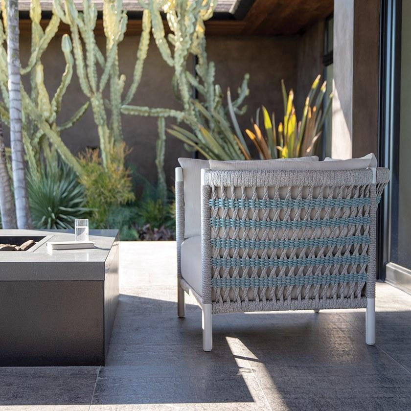 JANUS et Cie Кресло из морской веревки с подлокотниками Anatra sun-id-1408255 - Вид №7