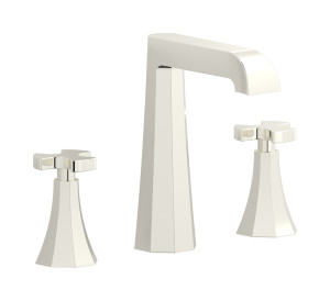 Смеситель для раковины на 3 отверстия с высоким изливом в комплекте с донным клапаном. WE ARE IB bt390pl Platinum Belmondo